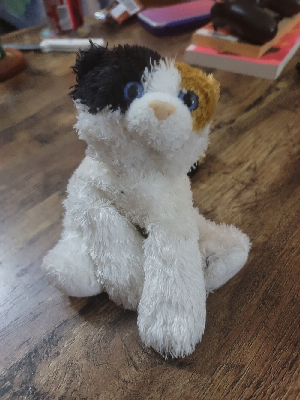 Aurora Calico Kitten Plush